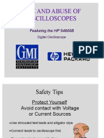 Use & Abuse of Oscilloscopes