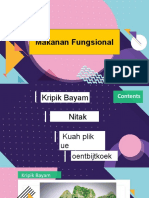 Makanan Fungsional Baru