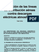 Simulación de Las Líneas de Distribución Aéreas Contra Descargas Eléctricas Atmosféricas