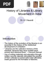 Download History of Libraries  Library Movement in India by Anindya Basu SN45655066 doc pdf