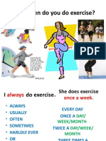 How Often Do You Do Exercise