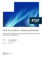 Oil & Gas Producers' Financial Performance