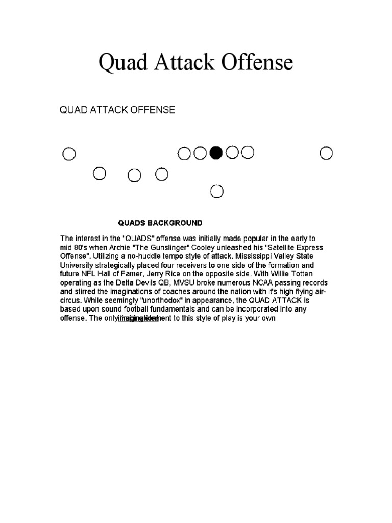 A Strategic Analysis of the Quad Attack Offense in Basketball How Four