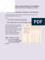 Lecture 3 Rolling Contact Bearing