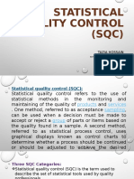 Statistical Quality Control (SQC) : Tazia Hossain