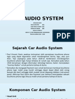 Car Audio System