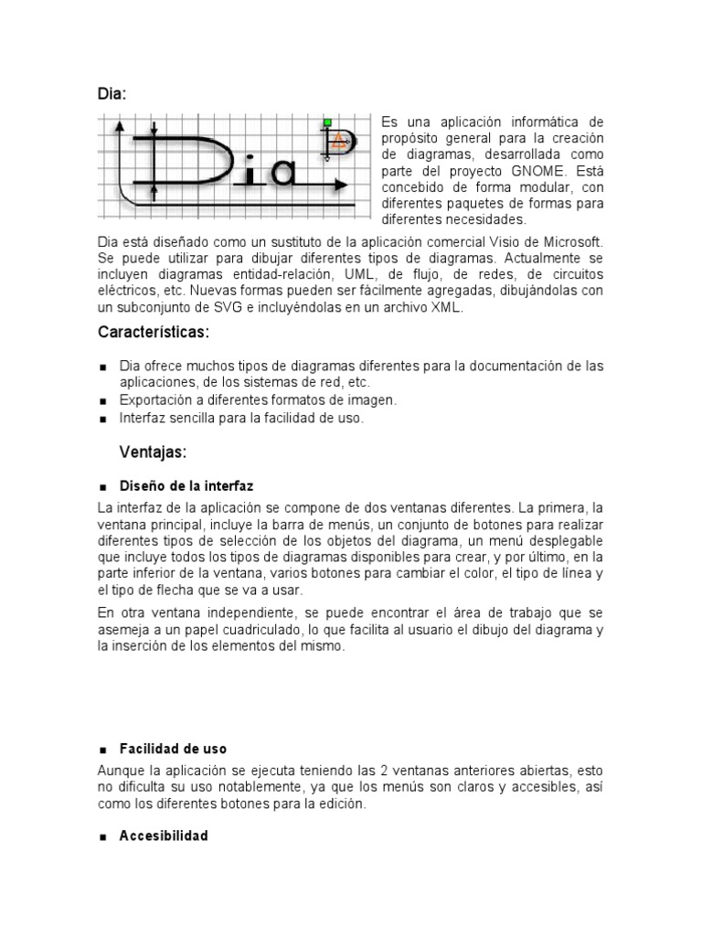 Programa Dia | PDF | Ventana (informática) | Interfaces gráficas de usuario