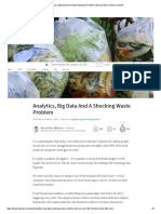Analytics, Big Data and A Shocking Waste Problem: Search For People, Jobs, Companies, and More..