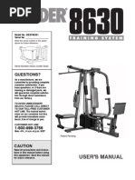Download Weider 8630 Manual by Bubba G Ump SN45656288 doc pdf