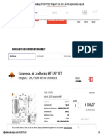 Compressor, Air Conditioning NRF EASY FIT: Refrigerant: R 134a, PAG 46, With PAG Compressor Oil