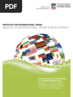 Download Master of International Trade and Development Program Brochure by Faculty of the Professions SN45656348 doc pdf