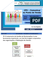 CPV Reclamações Tratamento