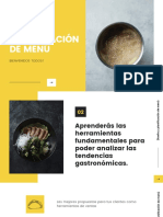 Diseño y Planificación de Menús