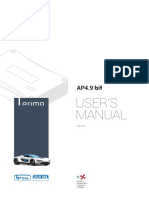 Audison Prima AP4 9-Bit Manual Eng Rev2.0 PDF