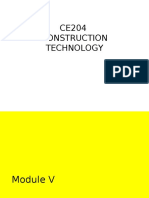 Construction Technology Module 5-6