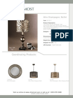 Coordinating Products:: Alita Champagne, Buffet