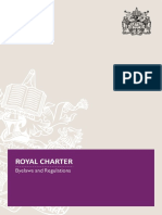 Royal Charter, Byelaws and Regulations December 2018 PDF
