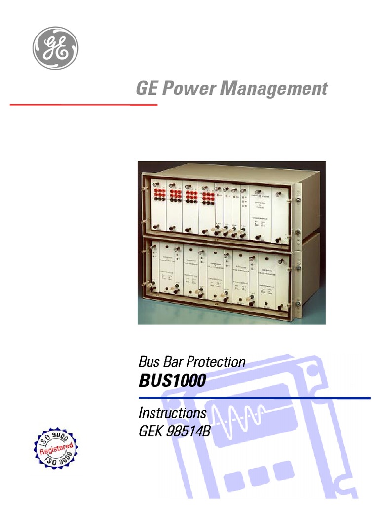 BUS1000 Busbar Protection Overview | PDF | Transformer | Amplifier