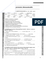 2.Les adjectifs et pronoms démostratifs