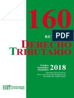 Revista de Derecho Tributario 160 (octubre-noviembre-diciembre 2018)