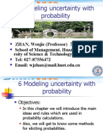 6 Modeling Uncertainty With Probability