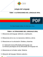 Alteraciones Del Lenguaje Oral PDF