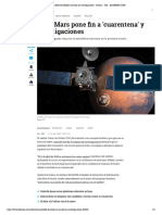 Satélite de ExoMars reanuda las investigaciones - Ciencia - Vida - ELTIEMPO.COM