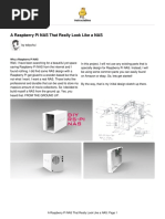 A Raspberry Pi NAS That Really Look Like A NAS