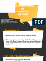 BOOTSTRAPPING in Compiler Design