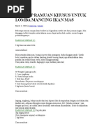 Download 11 RESEP RAMUAN KHUSUS UNTUK LOMBA MANCING IKAN by rachmad_bpp SN45657711 doc pdf