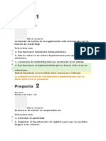 Evaluacion Unidad Uno Dirección Comercial