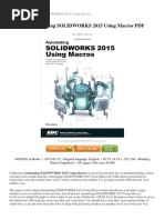 (Pub809) Automating SOLIDWORKS 2015 Using Macros PDF