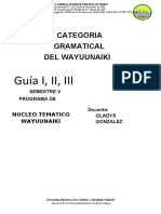 Guia Wayuunaiki V Semestre