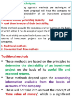 Capital Budgeting Techniques:: Relative Income Generating Capacity and Rank Them in Order of Their Desirability