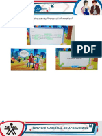 Evidence: Interactive Activity "Personal Information"
