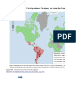 Mapeo de Acuerdos Comerciales Del Paraguay Intra y Extra Regional