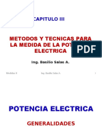 MEDIDA DE LA POTENCIA ELECTRICA 