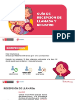 Recepción Llamada 101 PDF