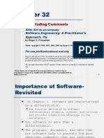 Pressman - Pressman - Chapter 32 - Concluding Comments - Chapter - 32