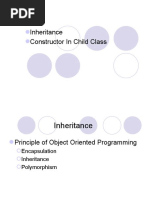 Inheritance Constructor in Child Class