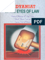 Qadiyaniyat in The Eyes of Law by Muhammad Mateen Khalid