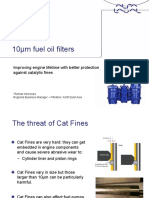 10 M Fuel Oil Filters: Improving Engine Lifetime With Better Protection Against Catalytic Fines