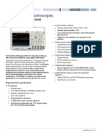 Mixed Domain Oscilloscopes: MDO4000C Series Datasheet