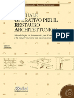 Manuale Operativo Di Restauro