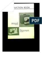 Elna Supermatic Manual PDF
