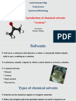 Industrial Productio - Acetone