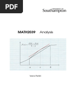 Math2039 - Analysis