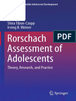 (Advancing Responsible Adolescent Development) Shira Tibon-Czopp, Irving B. Weiner (auth.) - Rorschach Assessment of Adolescents_ Theory, Research, and Practice-Springer-Verlag New York (2016).pdf