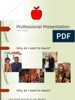 Professional Presentation