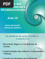 Aula_10 Historia Dos Povos Indigenas e Afro Descendentes